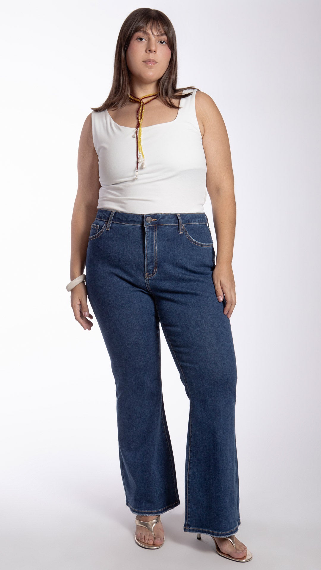 Pantalón Flare Curvy Balam BL7492