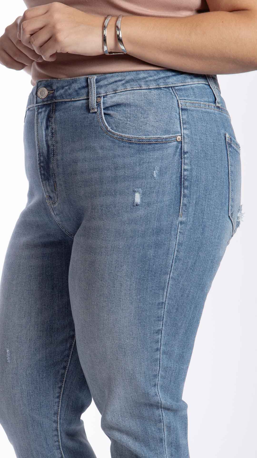 Pantalón High Rise Skinny Curvy Balam BL7494