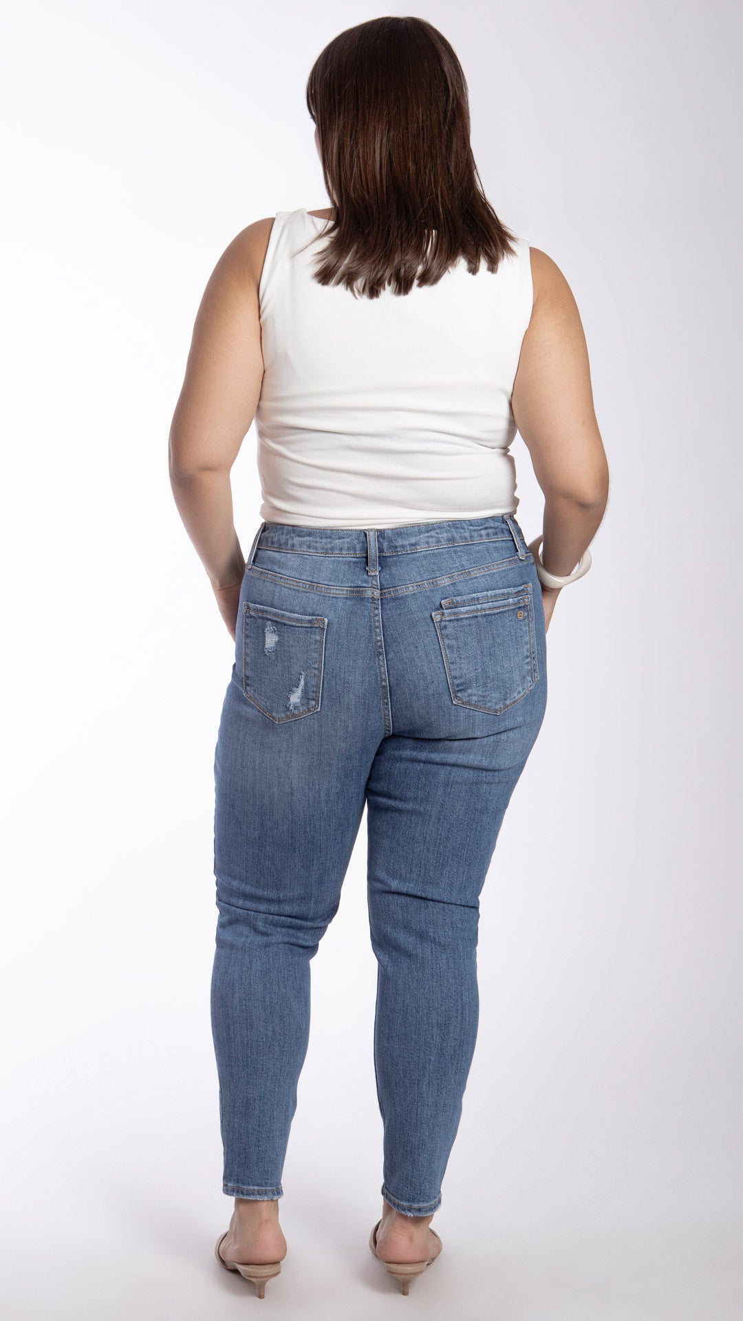Pantalón High Rise Skinny Curvy Balam BL7495