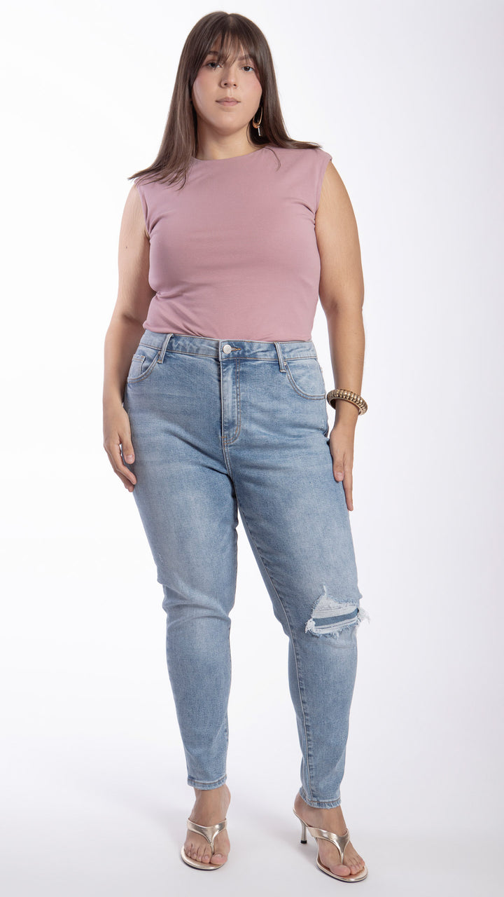 Pantalón High Rise Skinny Curvy Balam BL7497
