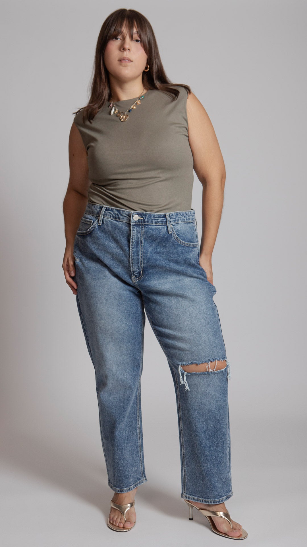 Pantalón Straight Curvy Balam BL7511