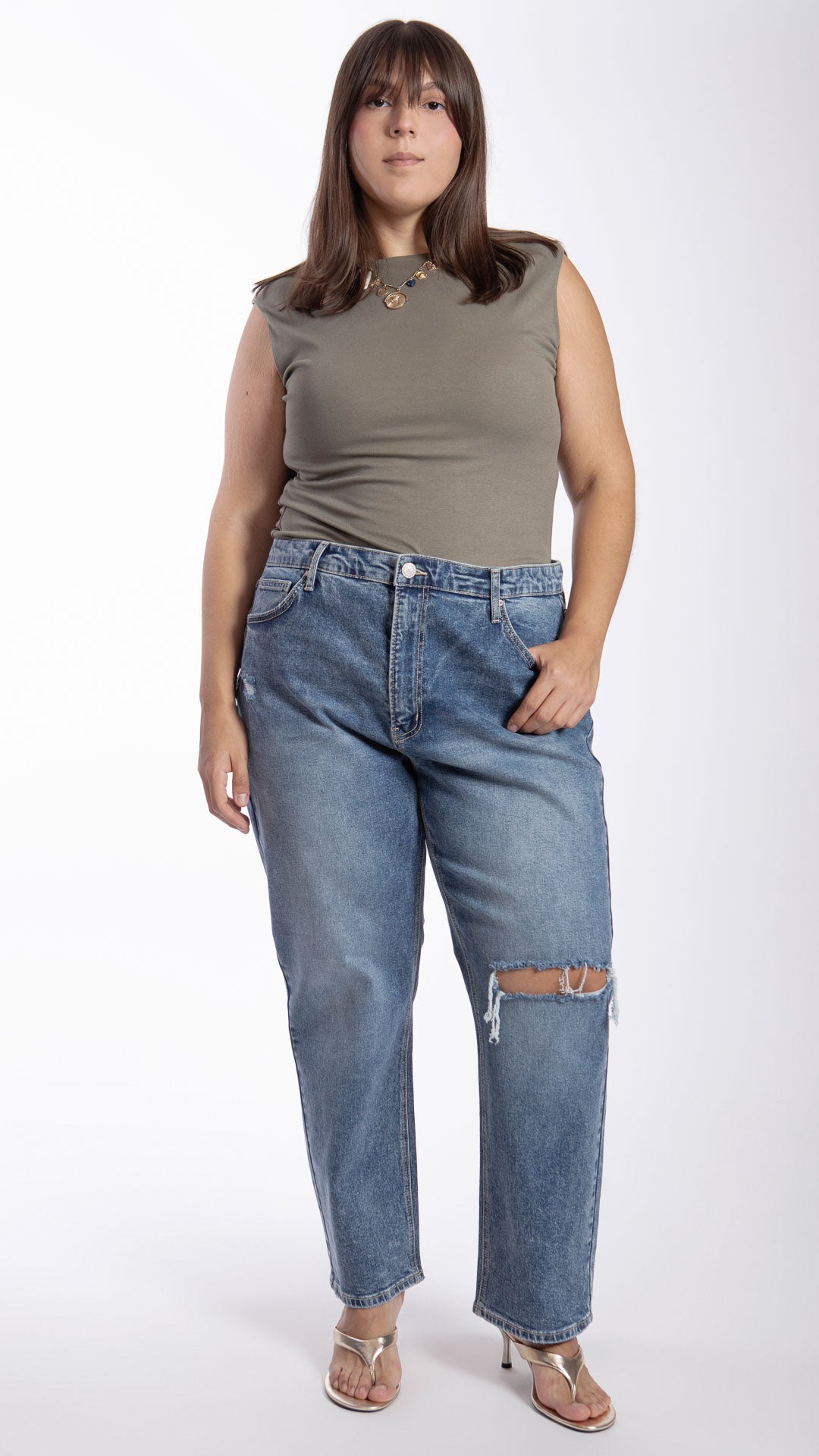 Pantalón Straight Curvy Balam BL7511