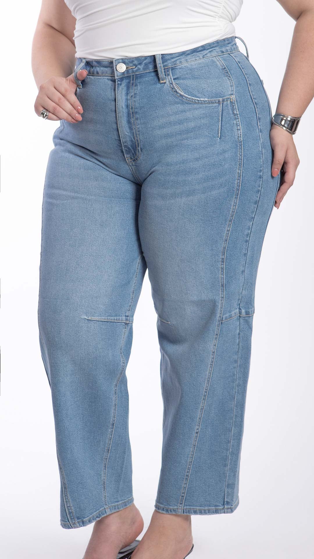 Pantalón Barrel Curvy Balam BL7520