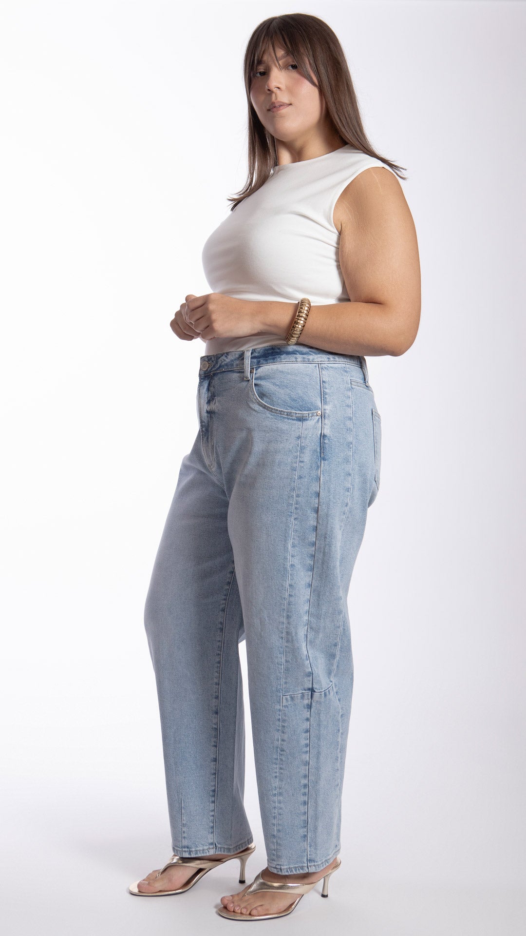 Pantalón Barrel Curvy Balam BL7521