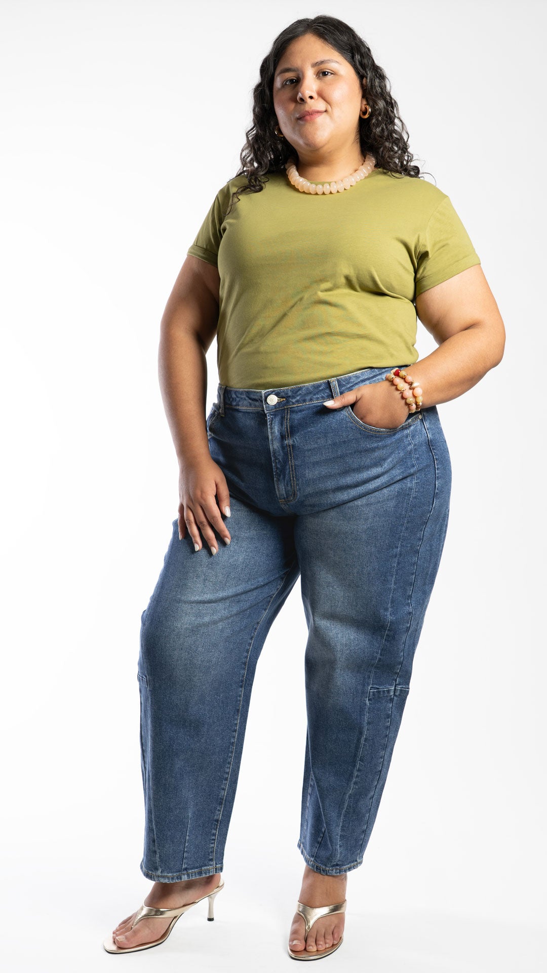 Pantalón Barrel Curvy Balam BL7521