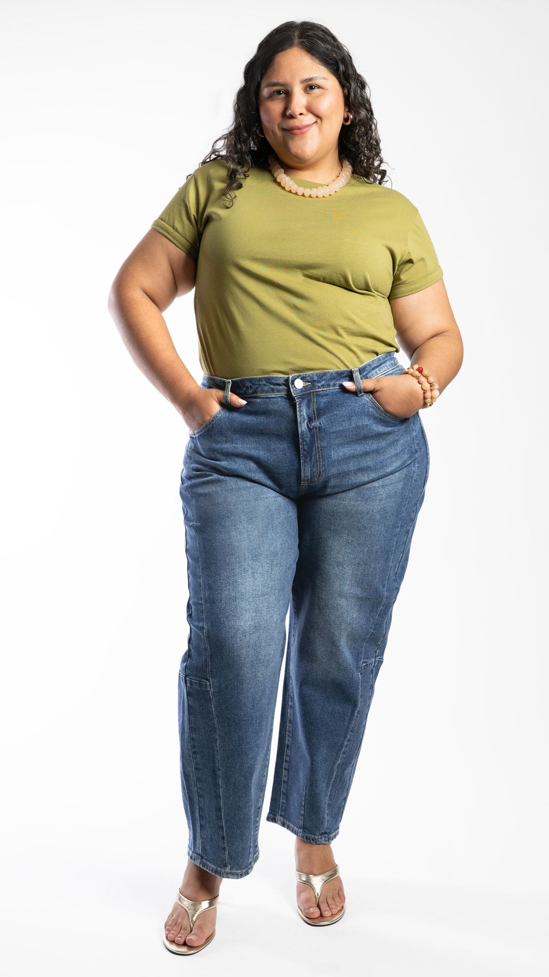 Pantalón Barrel Curvy Balam BL7521