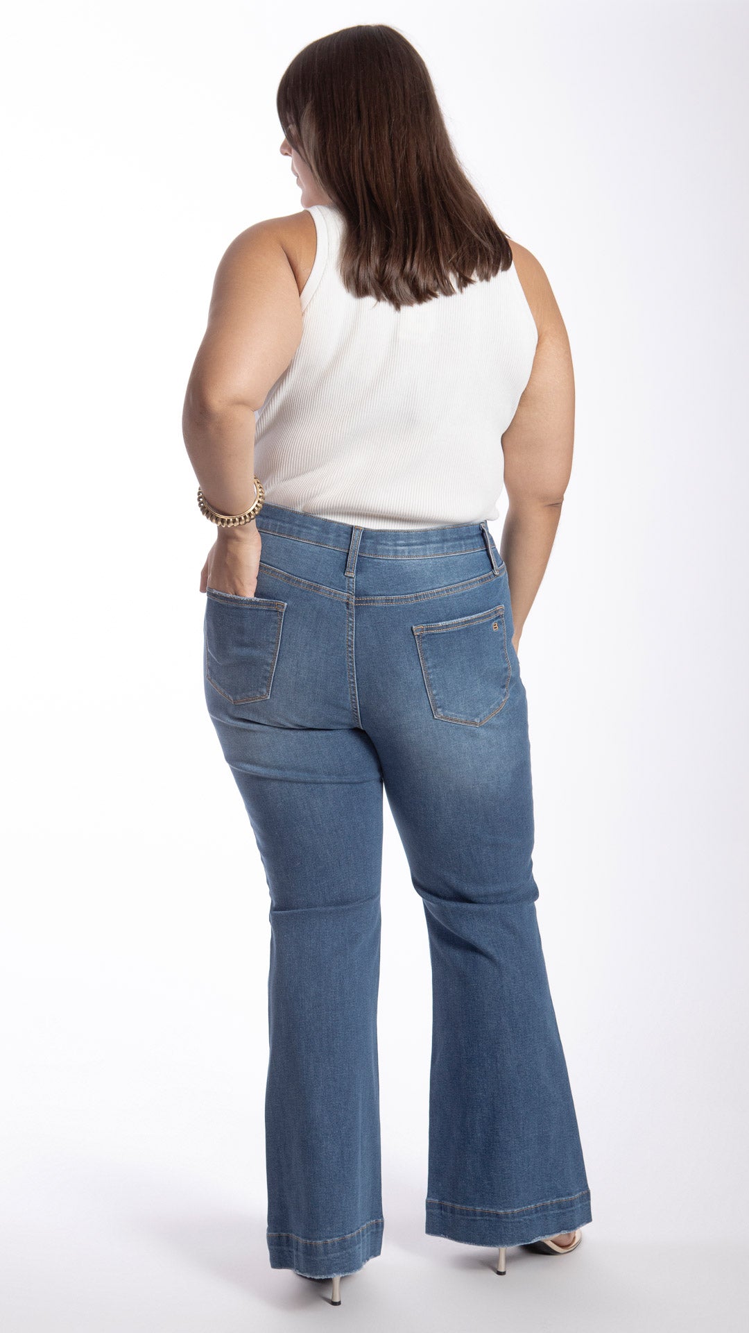 Pantalón Flare Curvy Balam BL7525