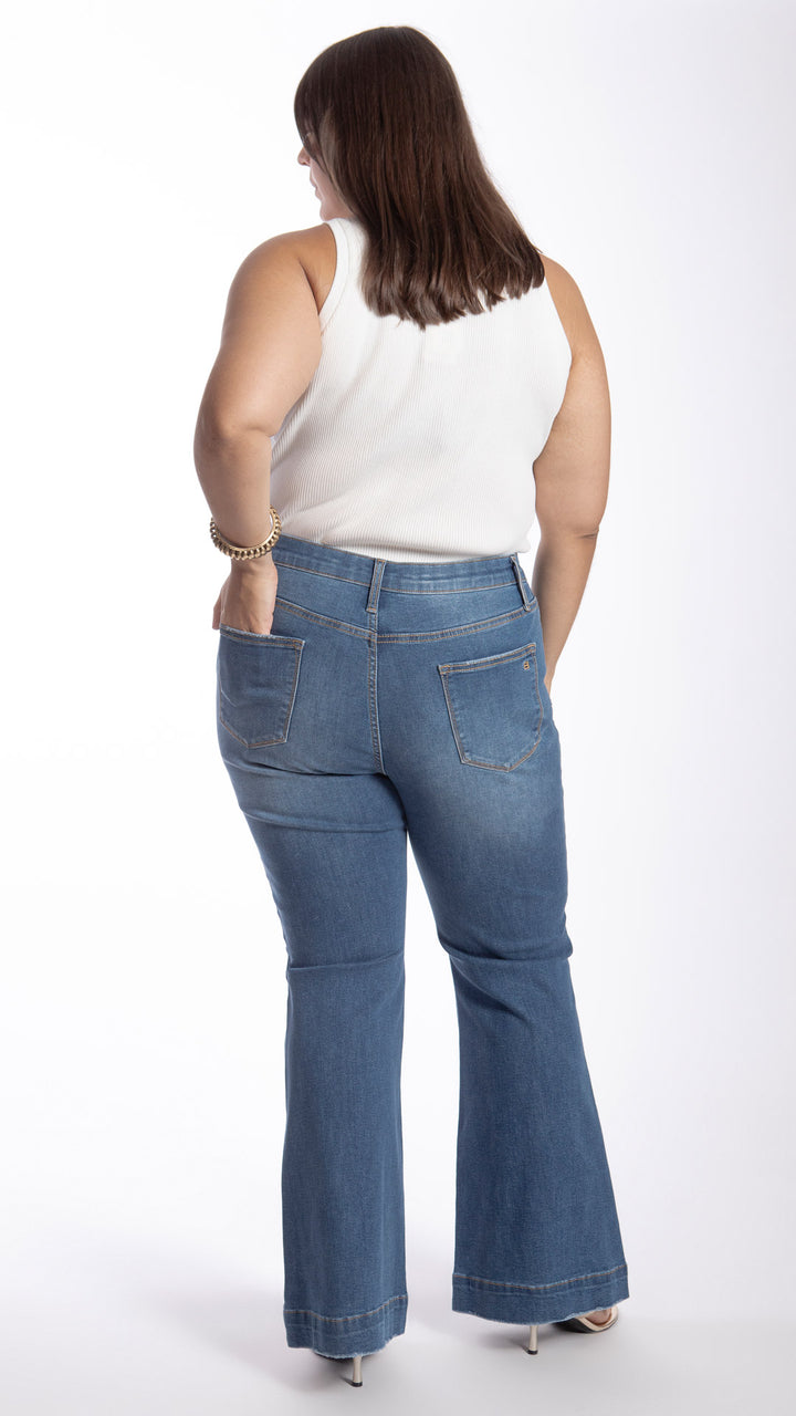 Pantalón Flare Curvy Balam BL7525