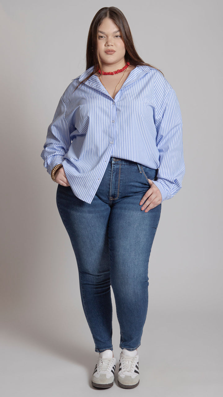 Pantalón High Rise Skinny Curvy Balam BL7528