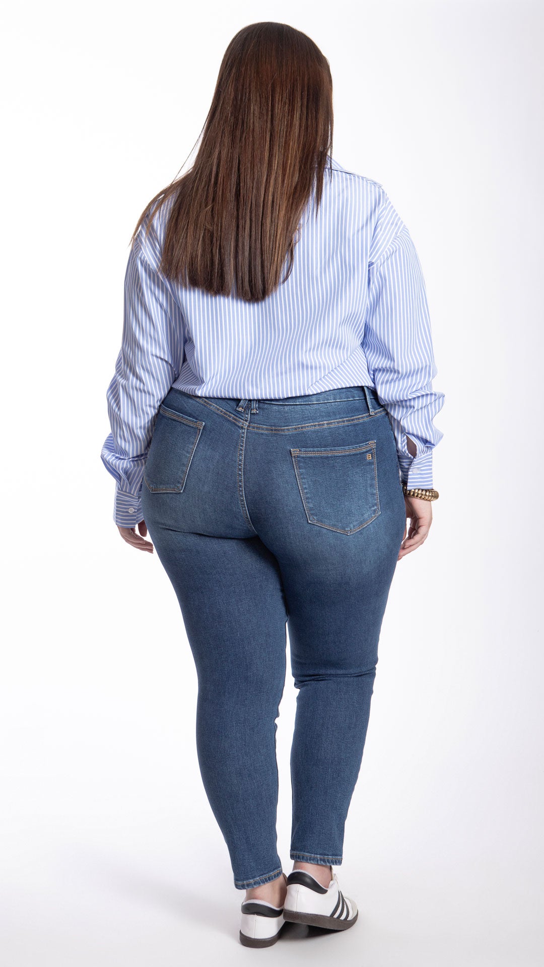 Pantalón High Rise Skinny Curvy Balam BL7528
