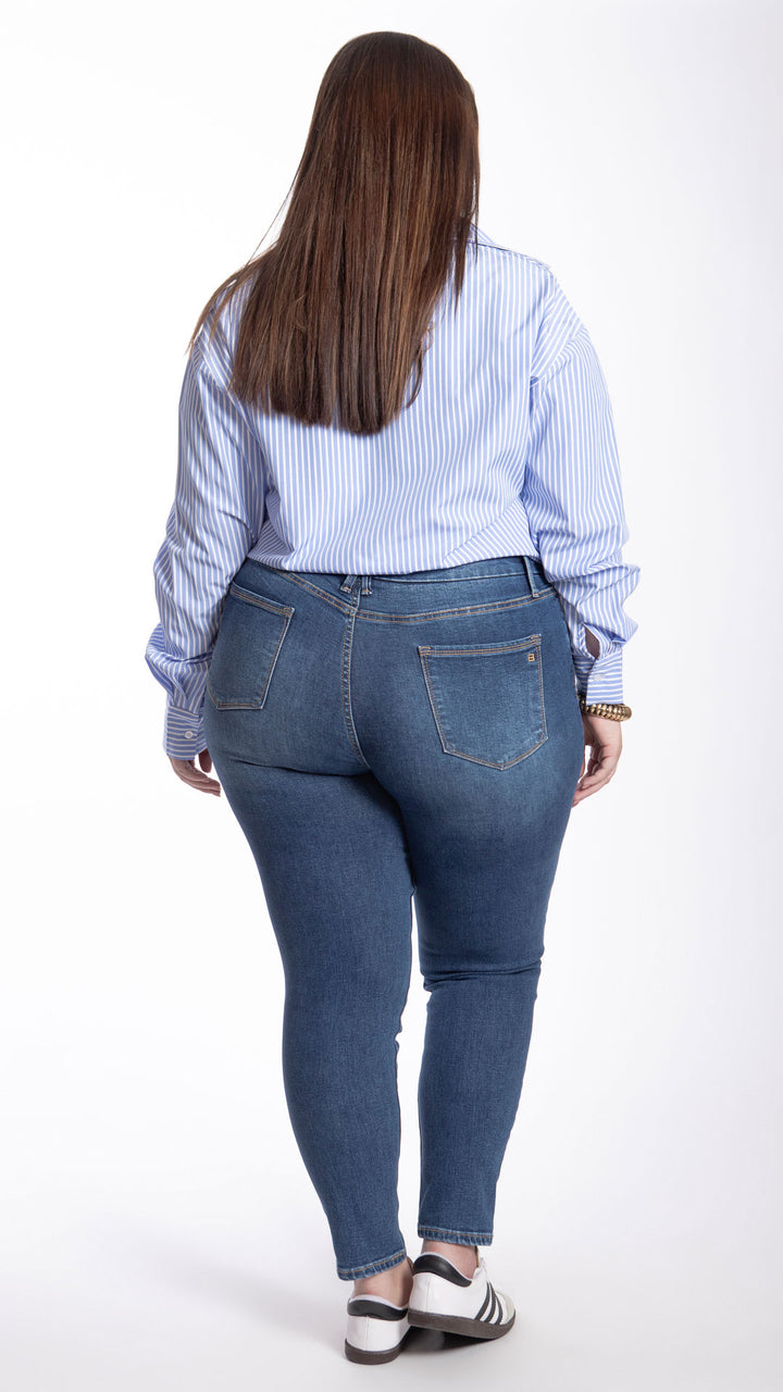 Pantalón High Rise Skinny Curvy Balam BL7528