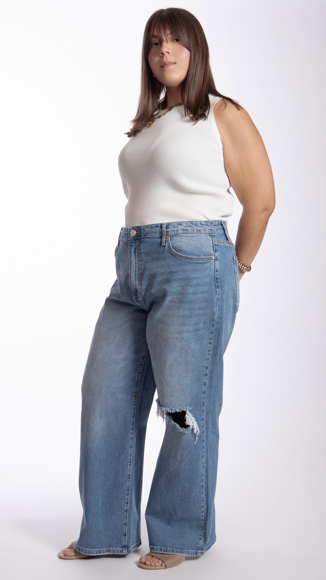 Pantalón Wide Leg Curvy Balam BL7536
