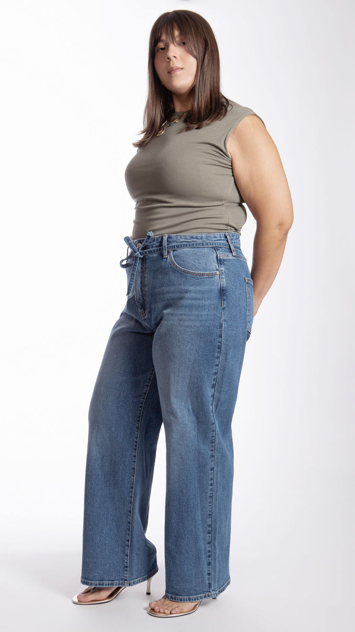 Pantalón Wide Leg Curvy Balam BL7540
