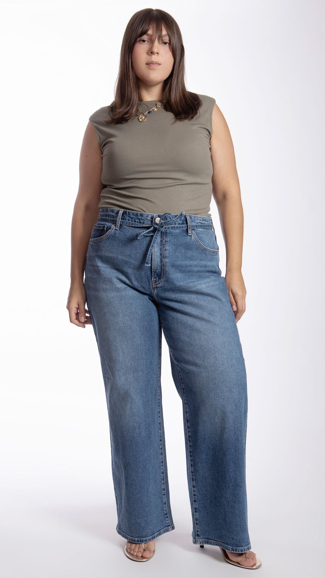 Pantalón Wide Leg Curvy Balam BL7540