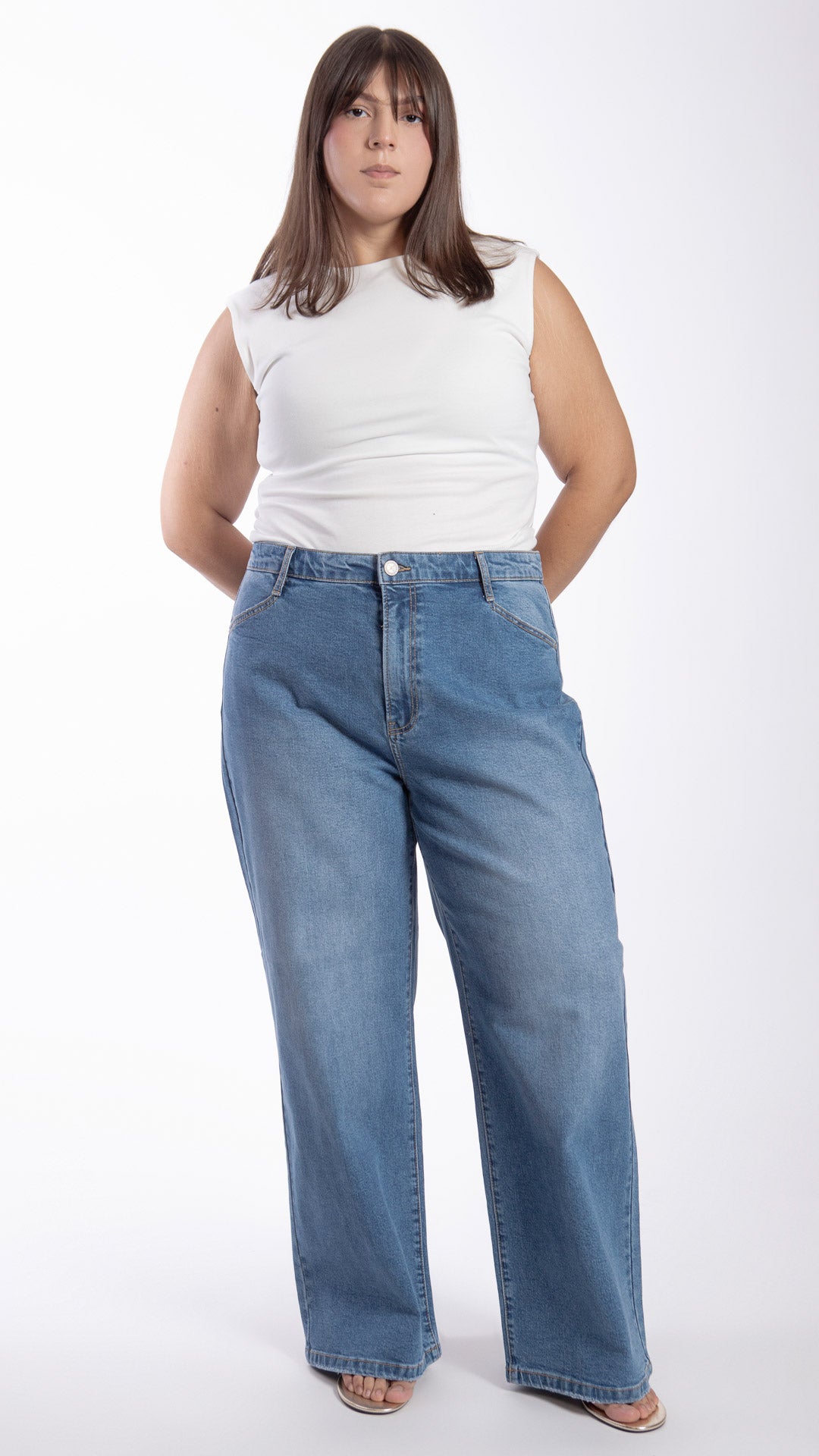 Pantalón Wide Leg Curvy Balam BL7571
