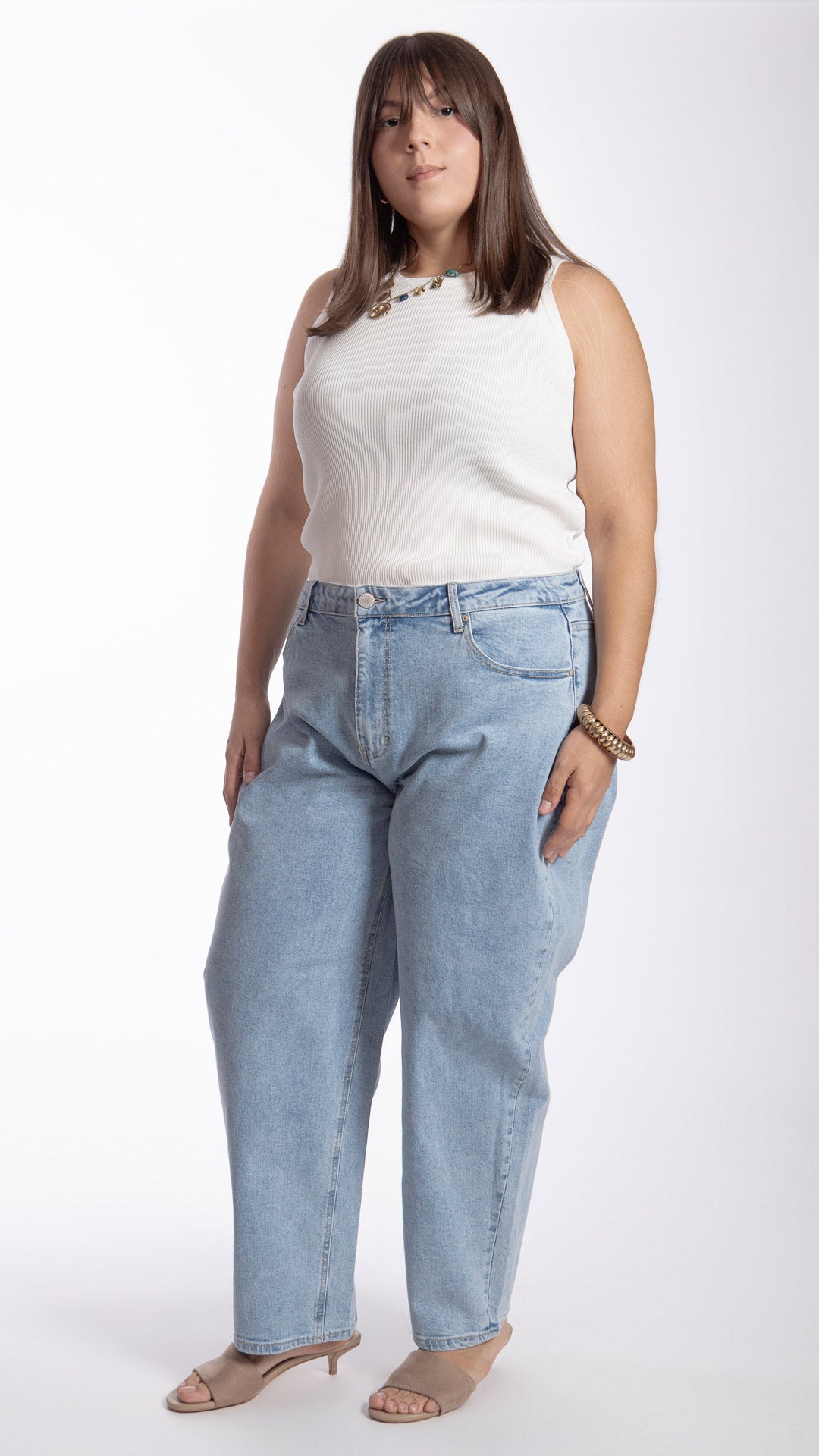 Pantalón Barrel Curvy Balam BL7577