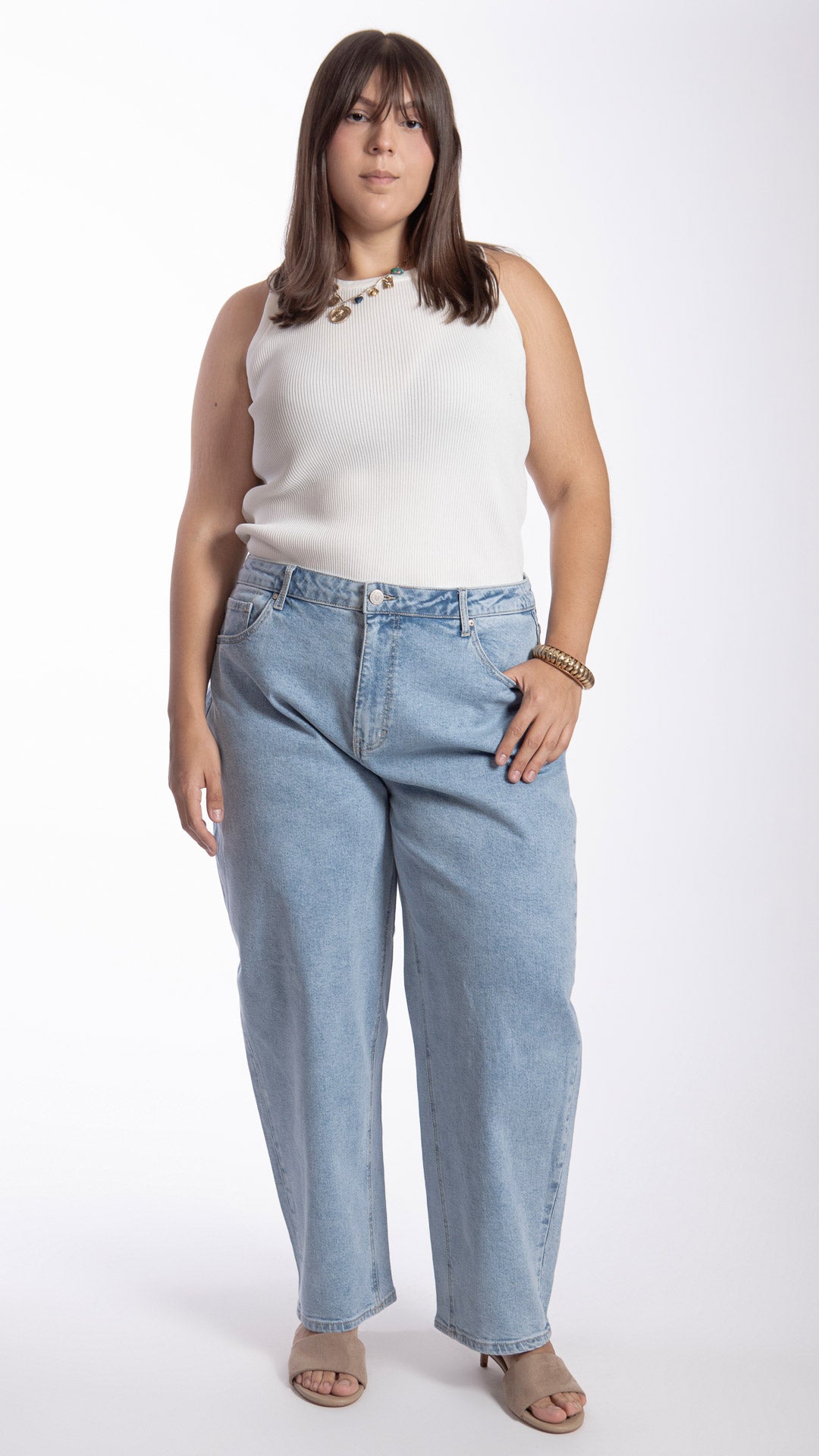 Pantalón Barrel Curvy Balam BL7577