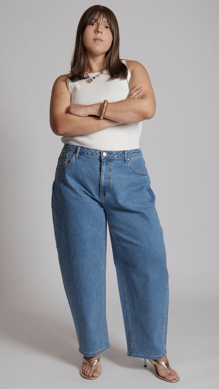 Pantalón Barrel Curvy Balam BL7577