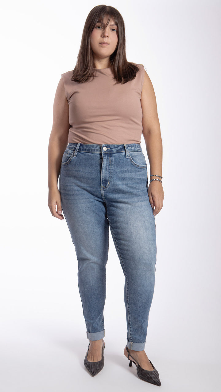 Pantalón High Rise Skinny Curvy Balam BL7584