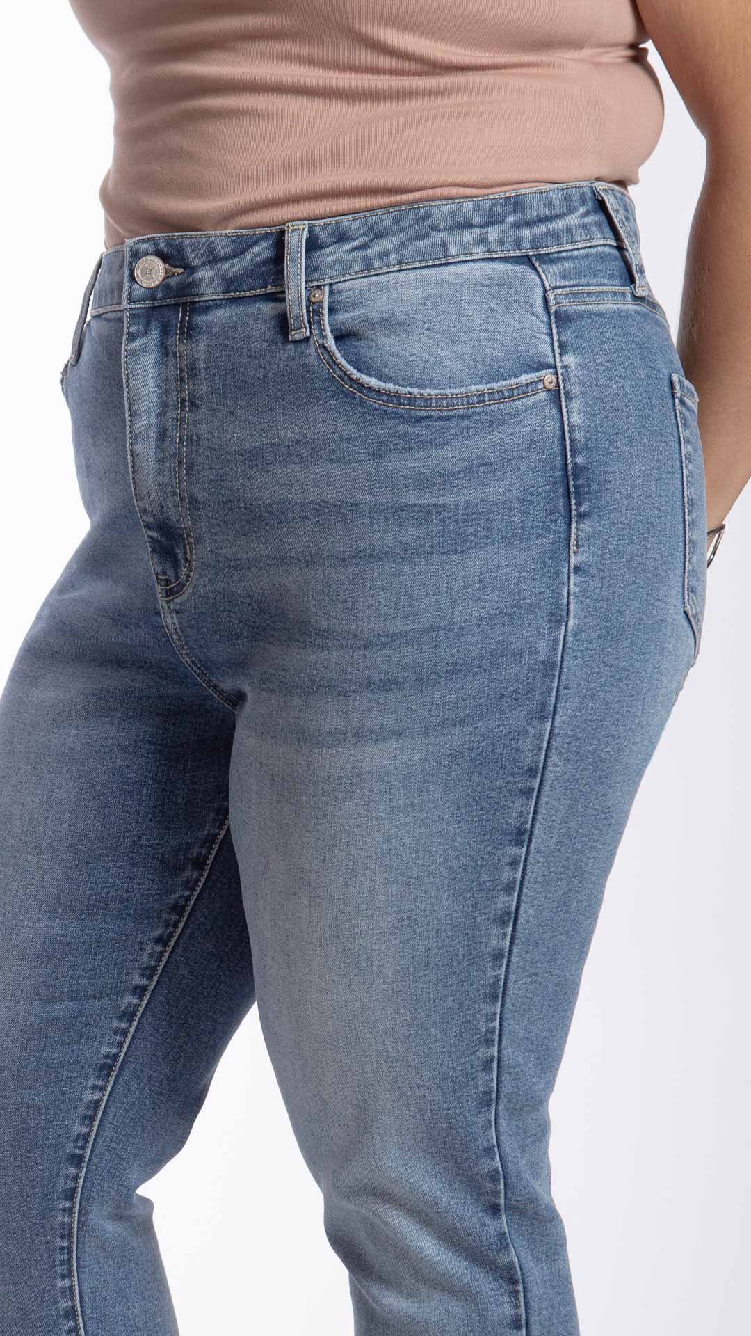 Pantalón High Rise Skinny Curvy Balam BL7584