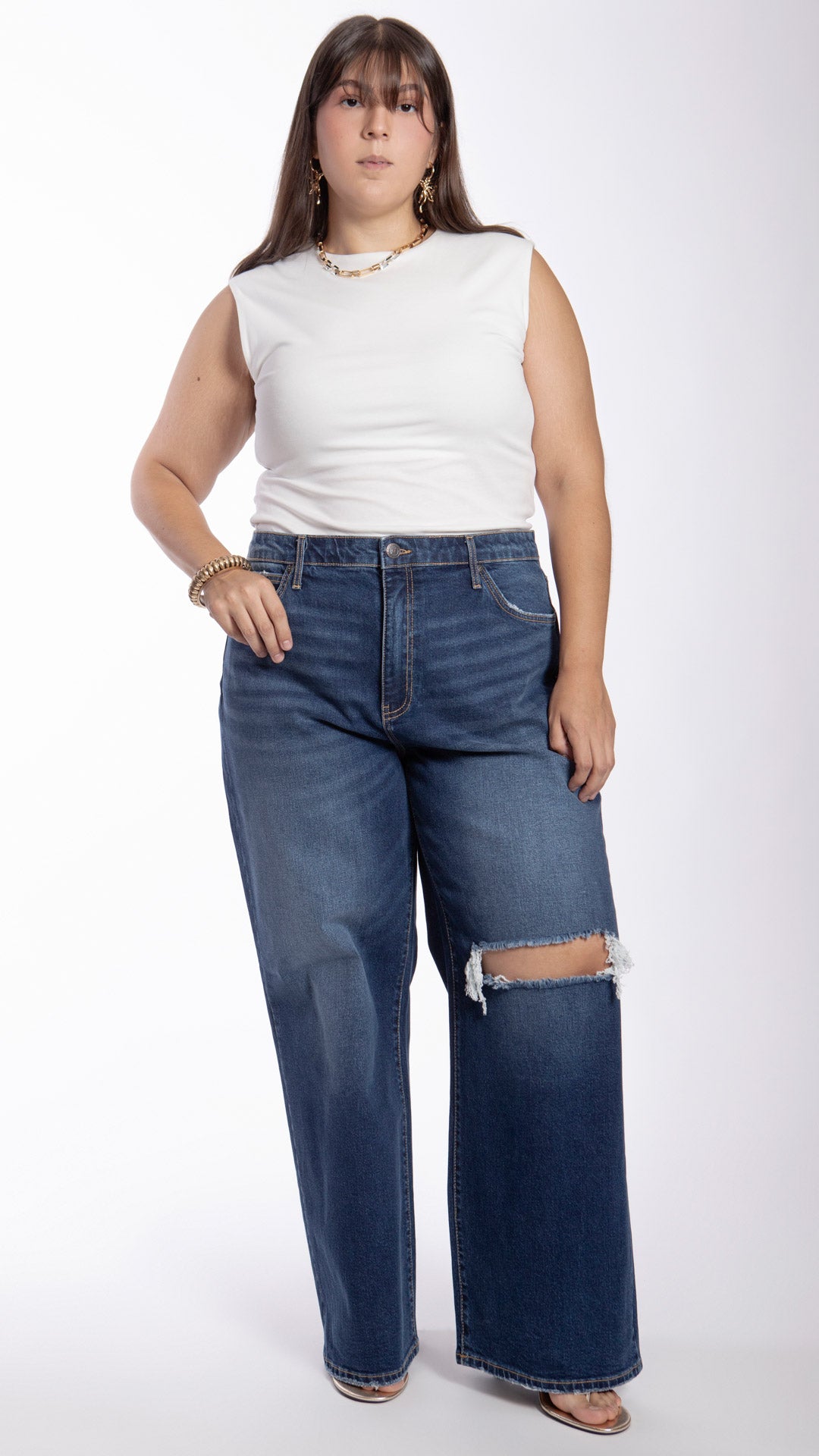 Pantalón Wide Leg Curvy Balam BL7592