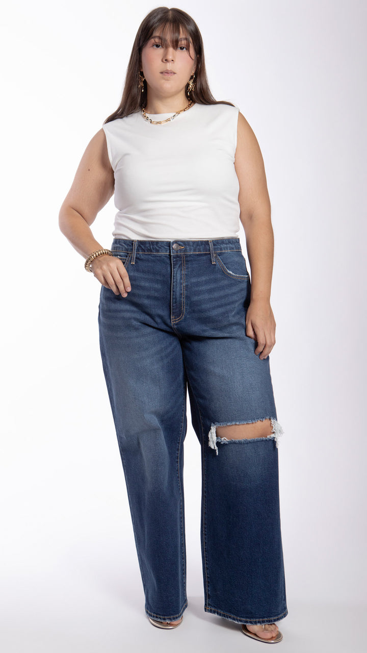 Pantalón Wide Leg Curvy Balam BL7592
