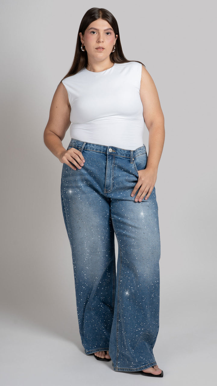 Pantalón Wide Leg Curvy Balam BL7612