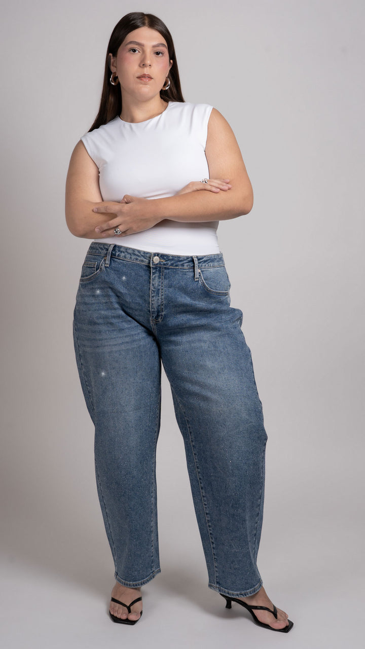 Pantalón Barrel Curvy Balam BL7615