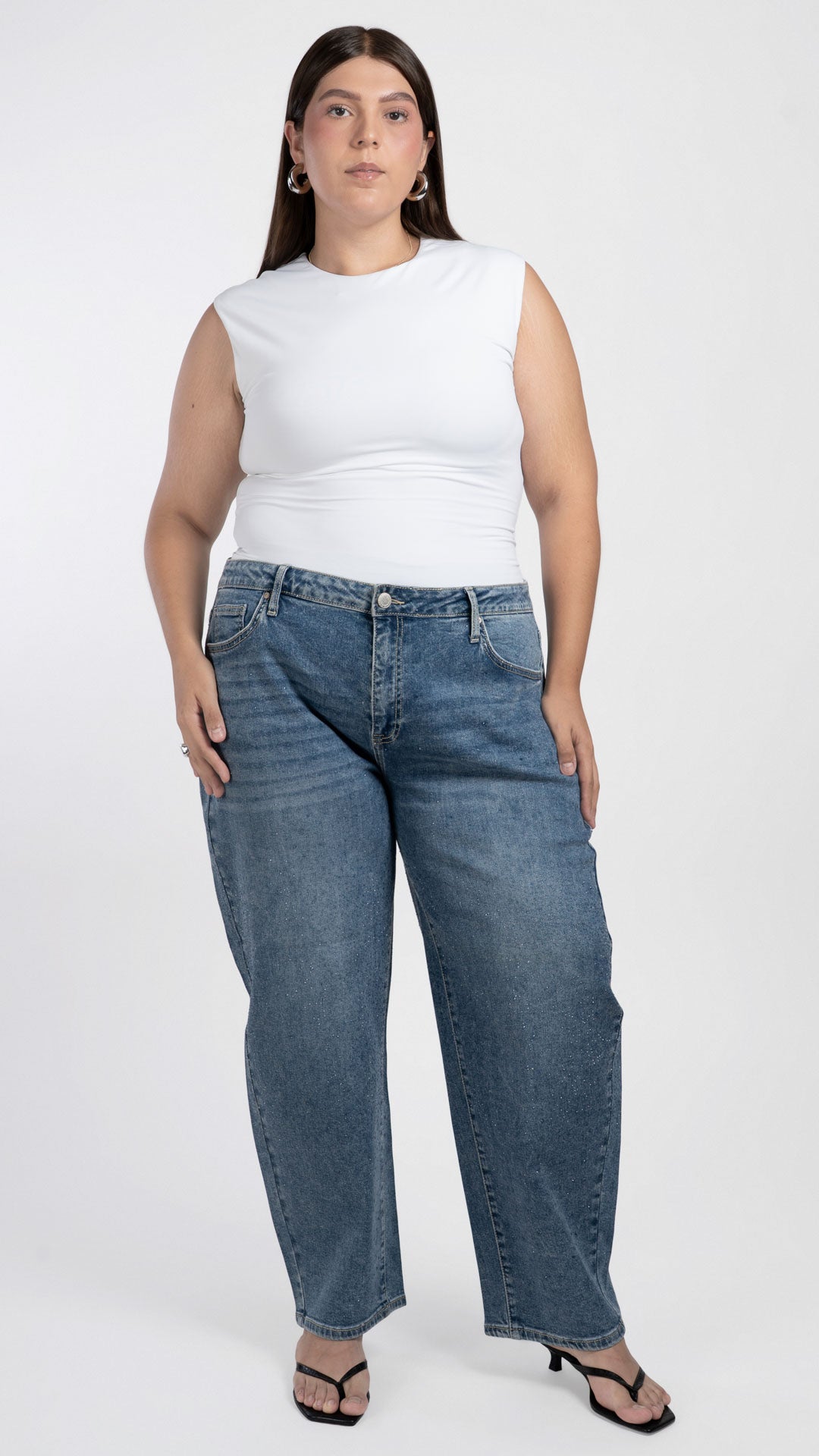 Pantalón Barrel Curvy Balam BL7615