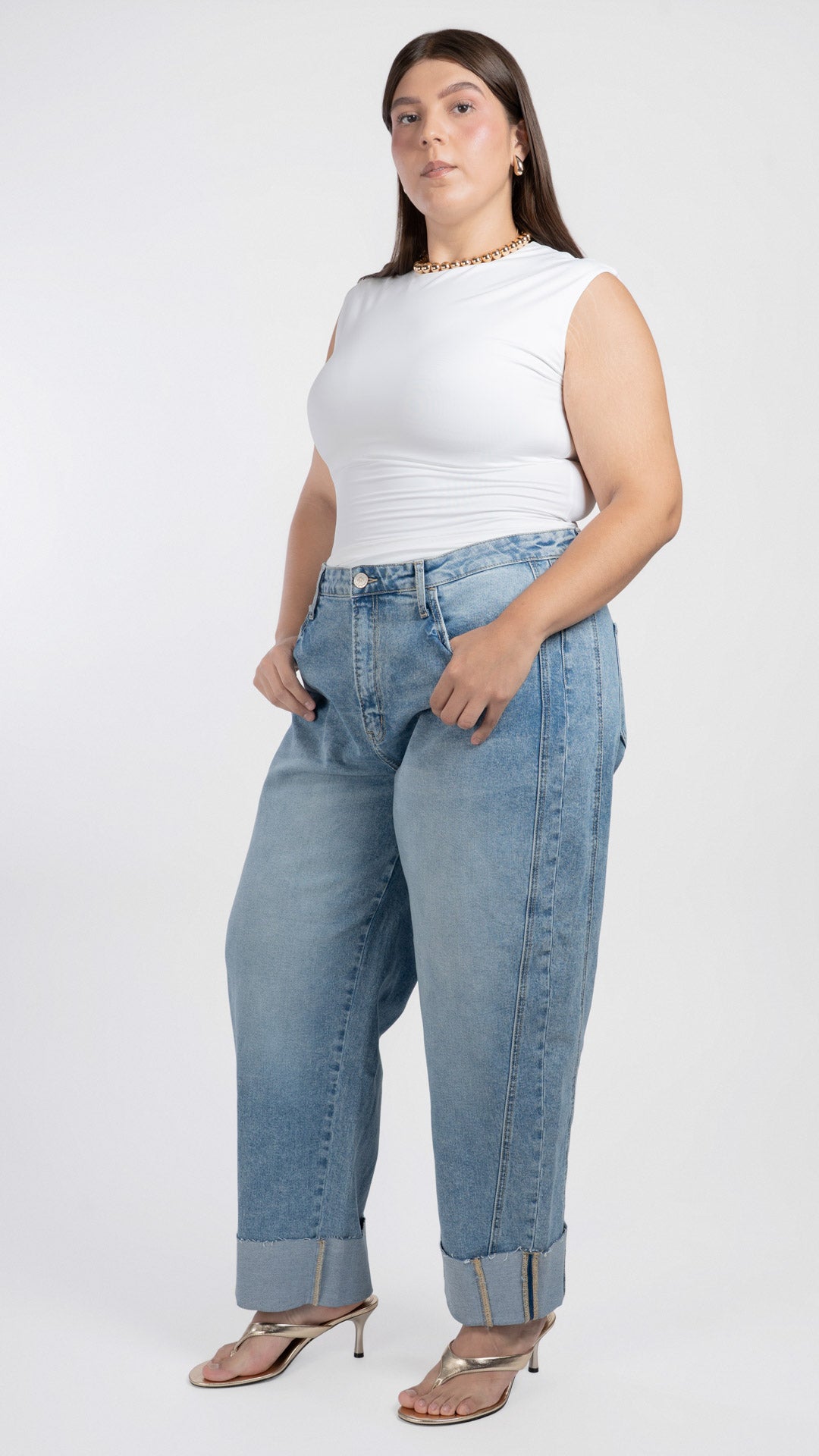 Pantalón Barrel Curvy Balam BL7616