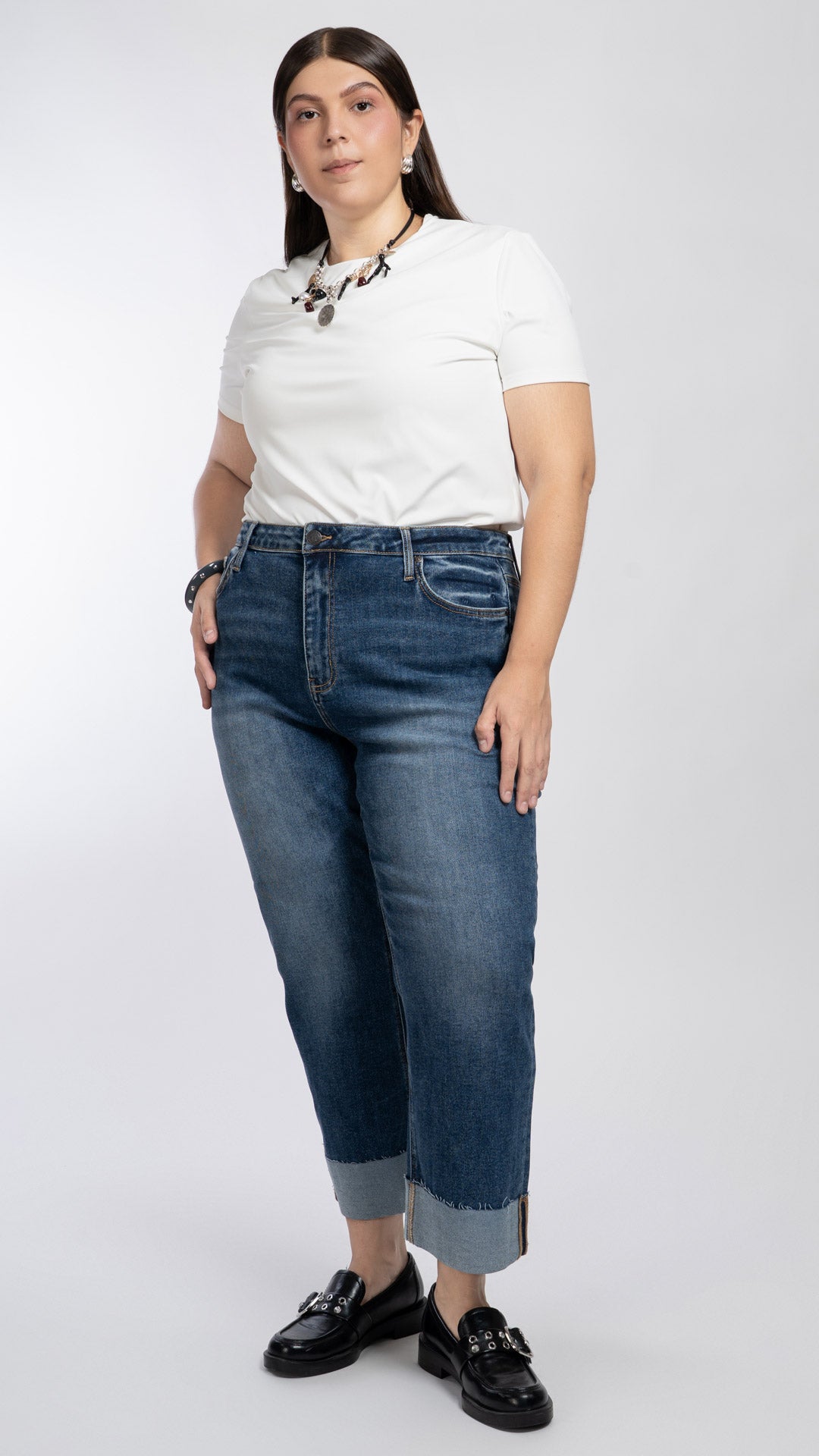 Pantalón Boyfriend Curvy Balam BL7626