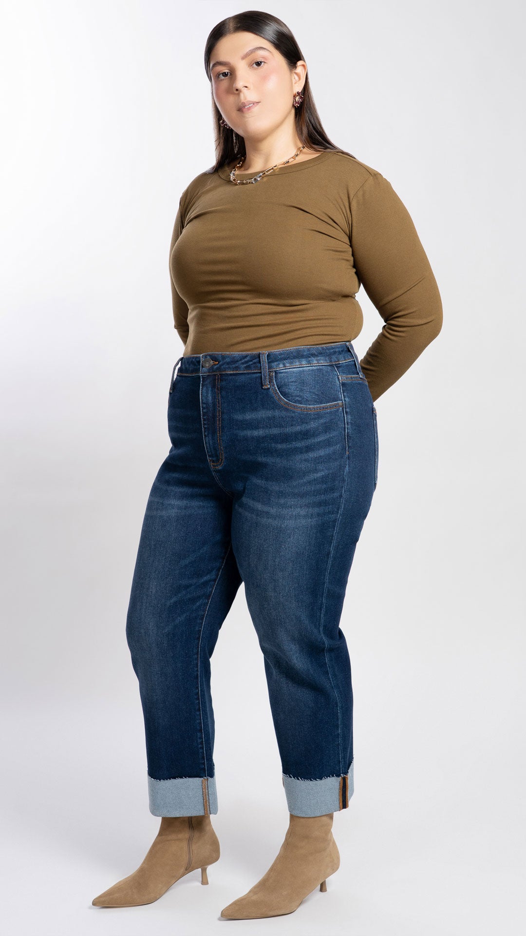 Pantalón Boyfriend Curvy Balam BL7627