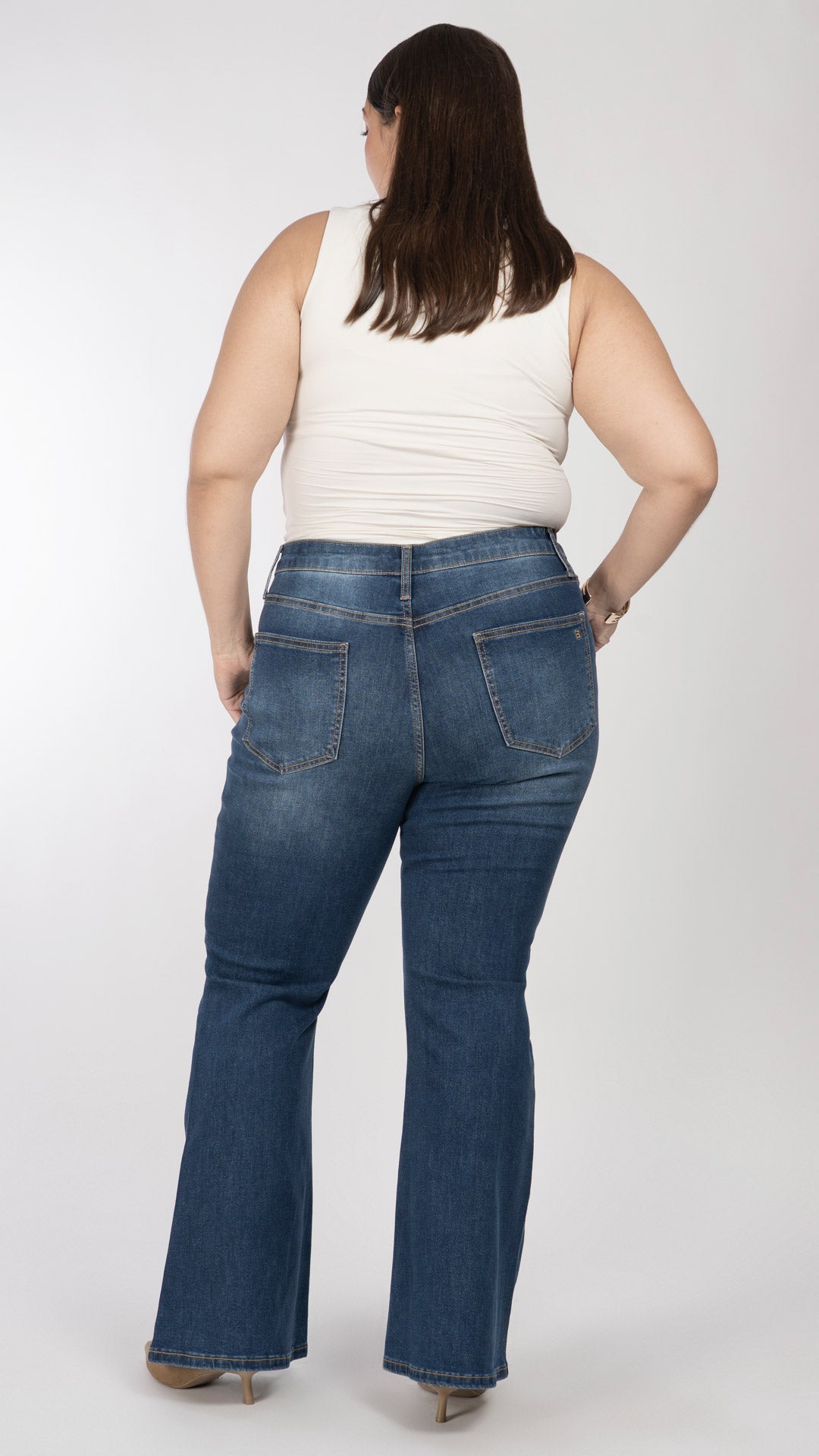 Pantalón Flare Curvy Balam BL7634
