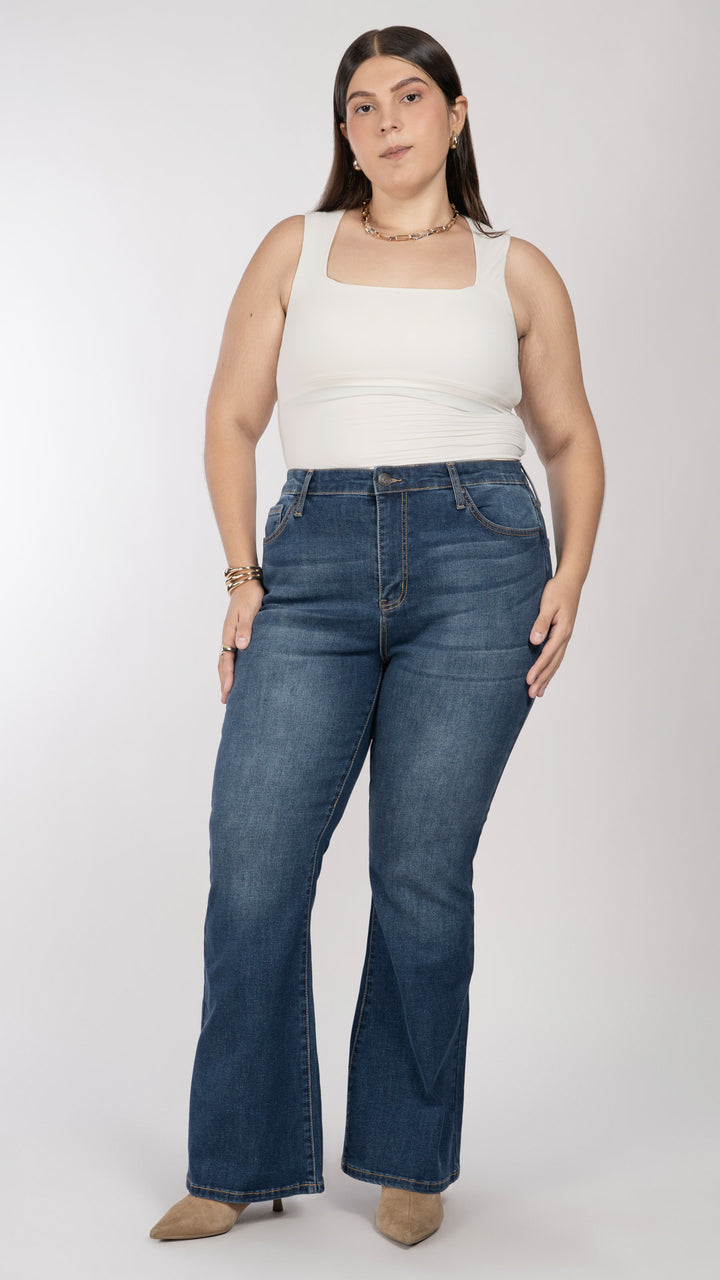 Pantalón Flare Curvy Balam BL7634