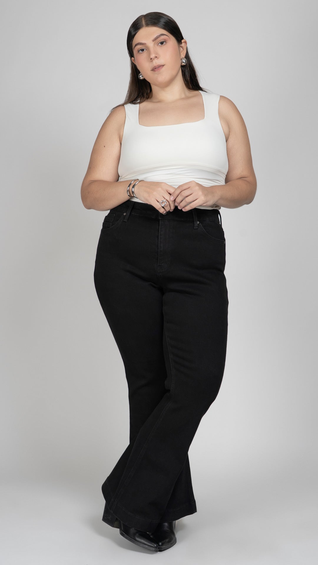 Pantalón Flare Curvy Balam BL7636