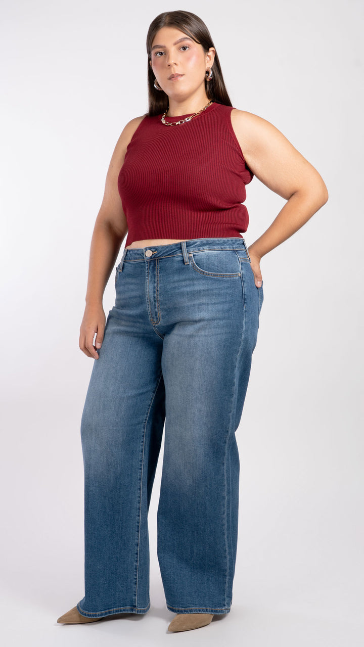 Pantalón Vintage Loose Curvy Balam BL7648