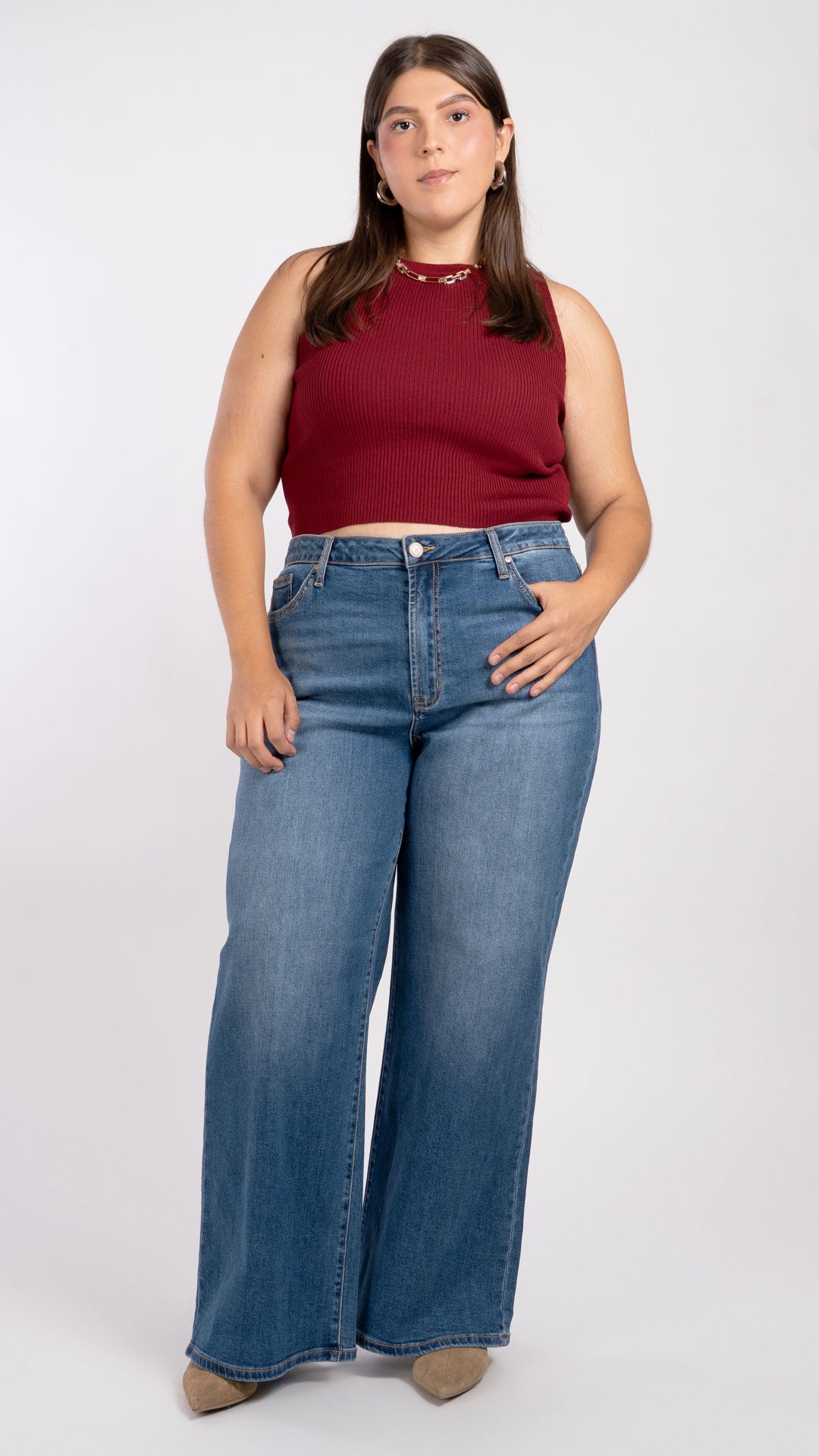 Pantalón Vintage Loose Curvy Balam BL7648