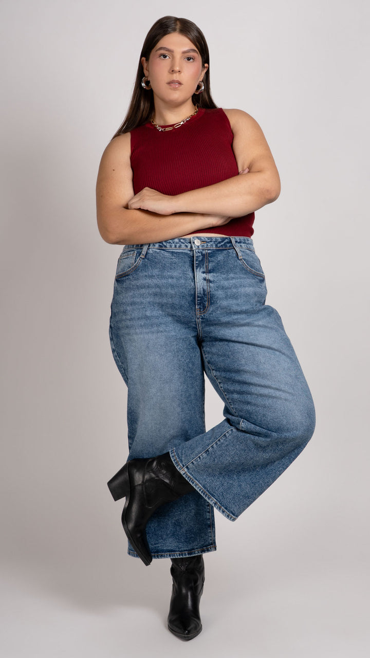Pantalón Culotte Curvy Balam BL7665