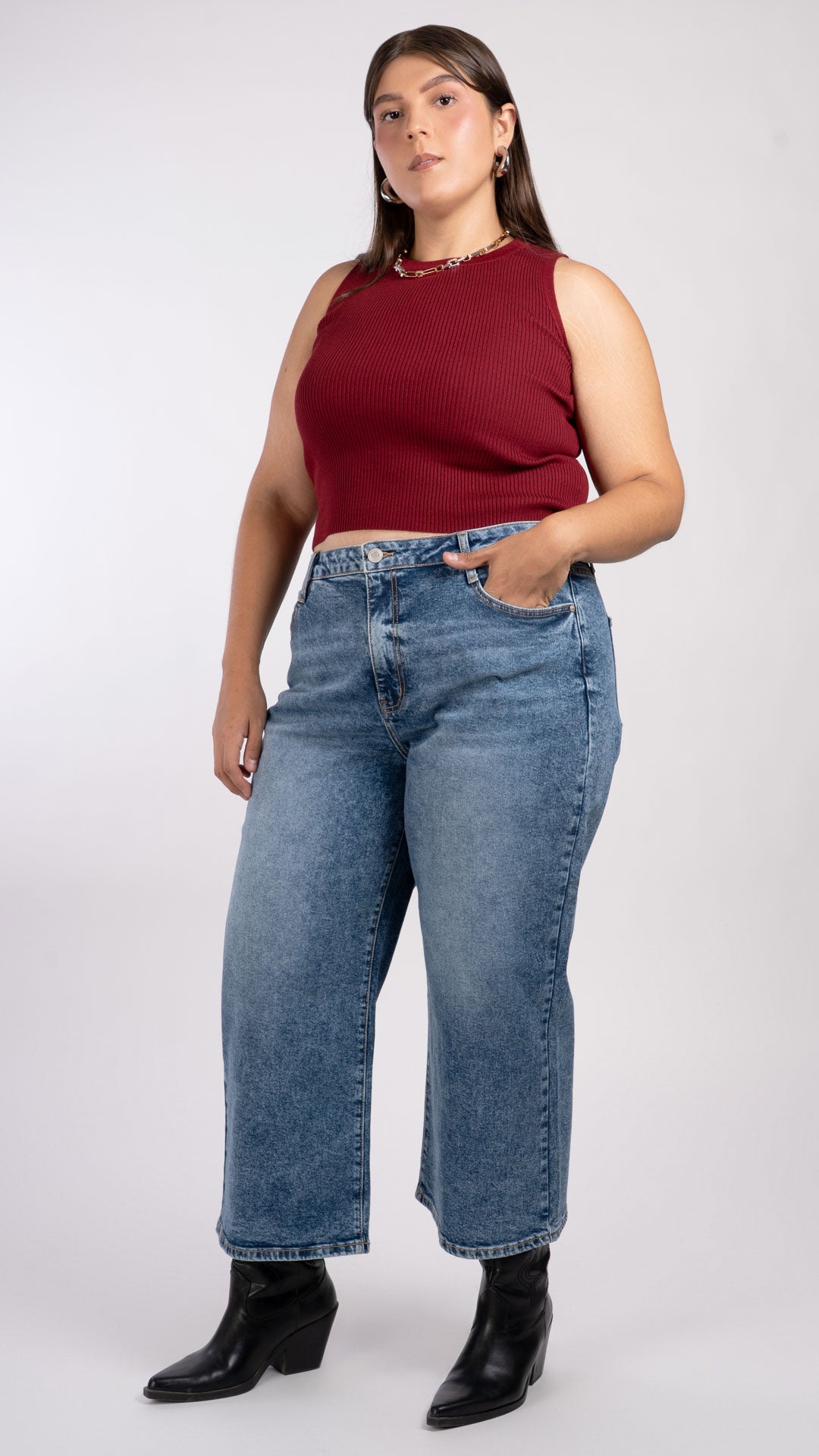 Pantalón Culotte Curvy Balam BL7665