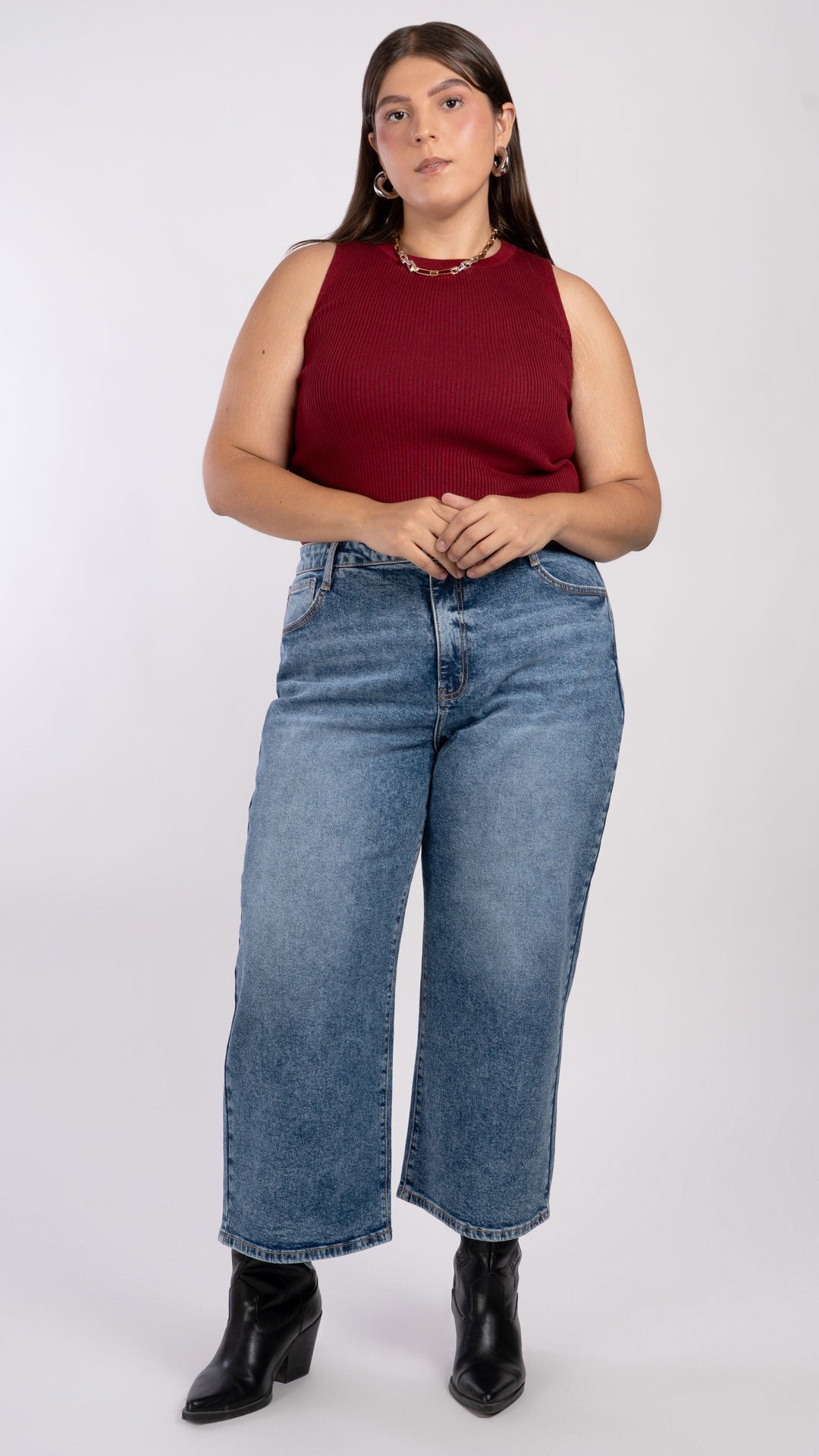 Pantalón Culotte Curvy Balam BL7665