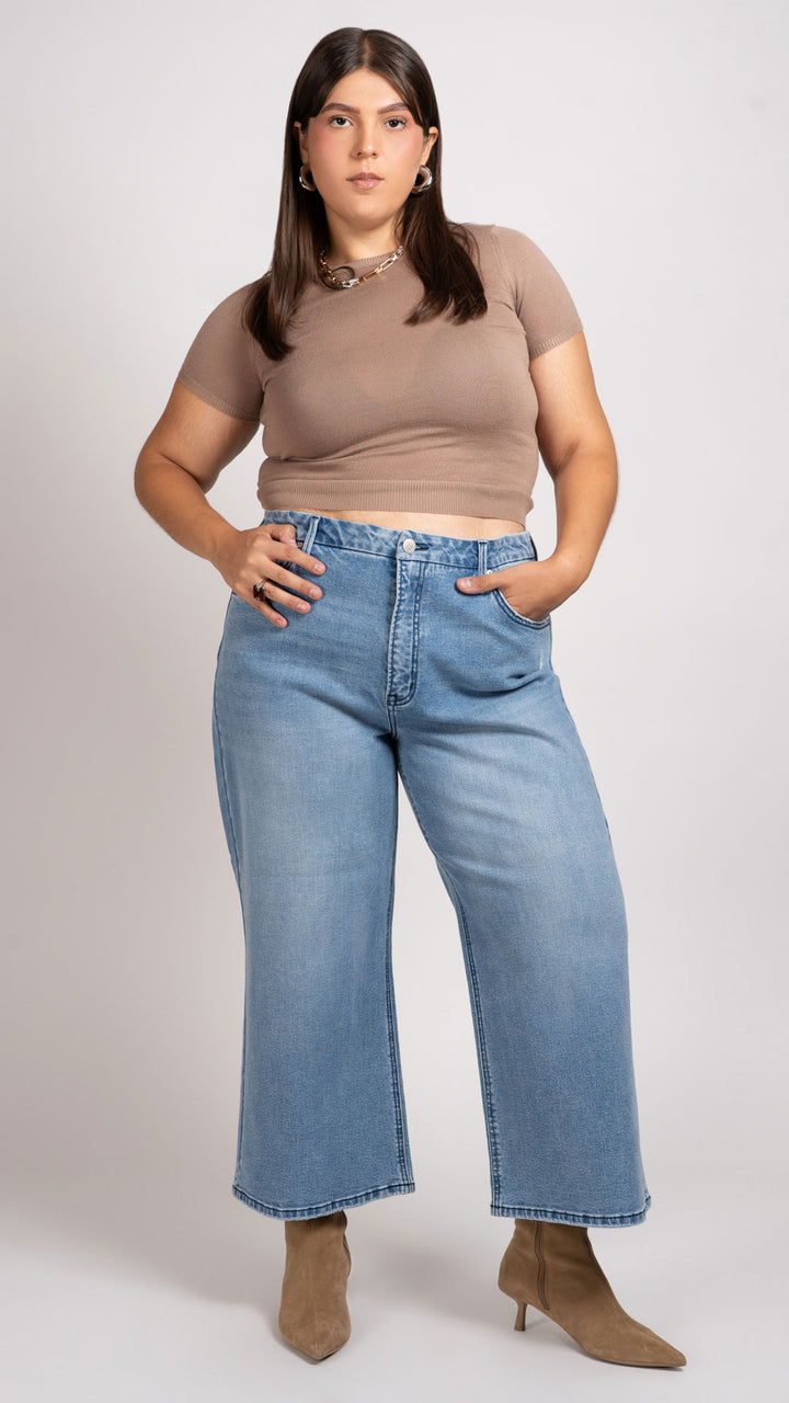 Pantalón Culotte Curvy Balam BL7666