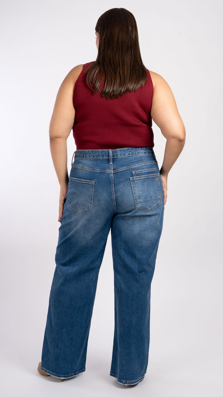 Pantalón Wide Leg Curvy Balam BL7671