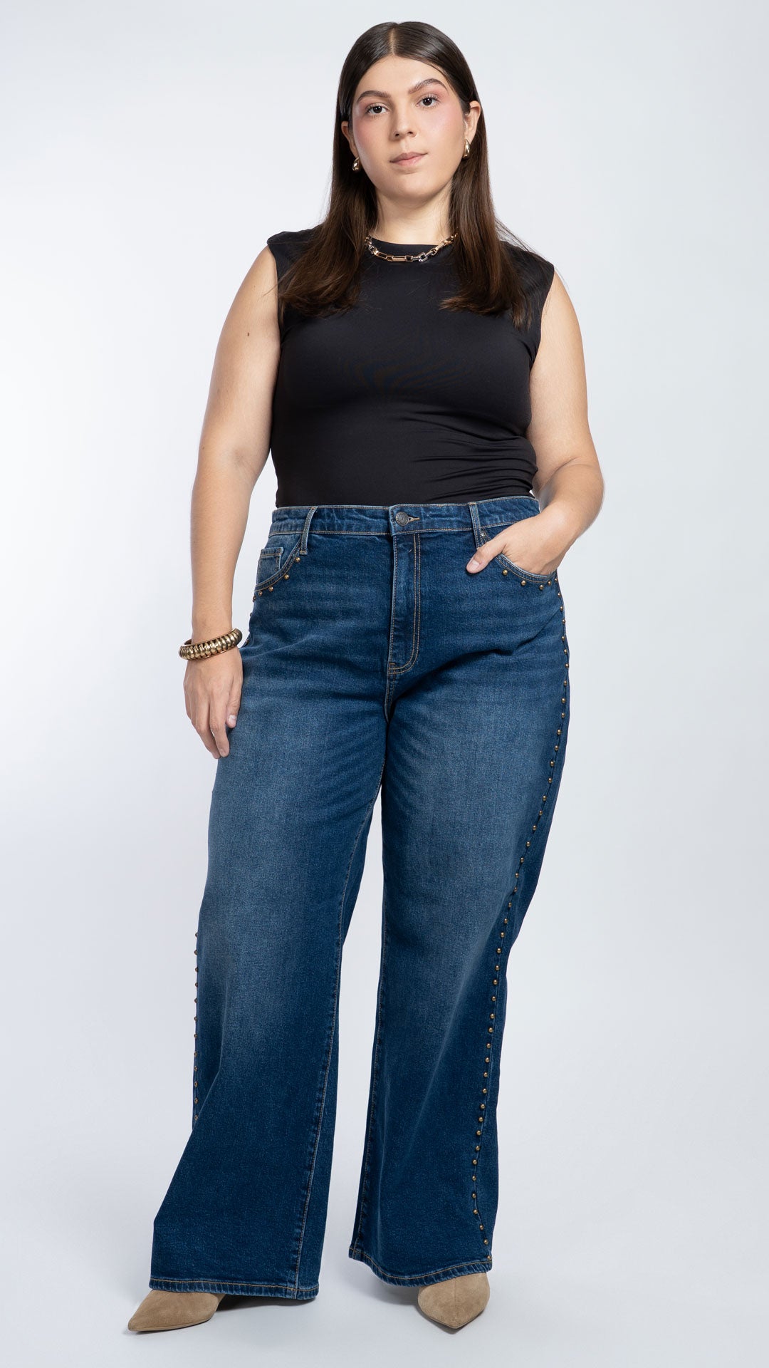 Pantalón Wide Leg Curvy Balam BL7679
