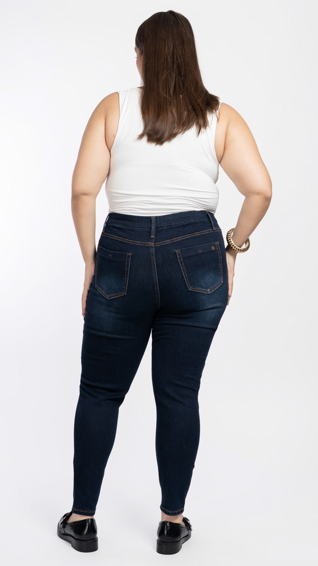 Pantalón High Rise Skinny Curvy Balam BL7681