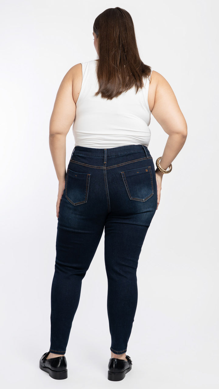Pantalón High Rise Skinny Curvy Balam BL7681