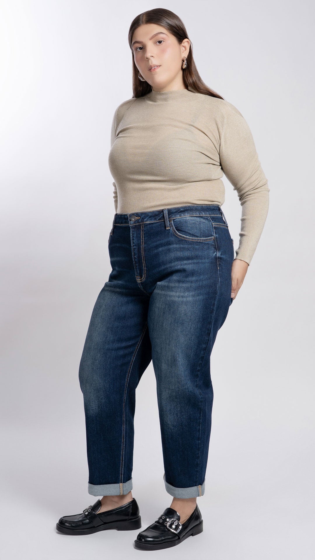 Pantalón Mom Curvy Balam BL7706