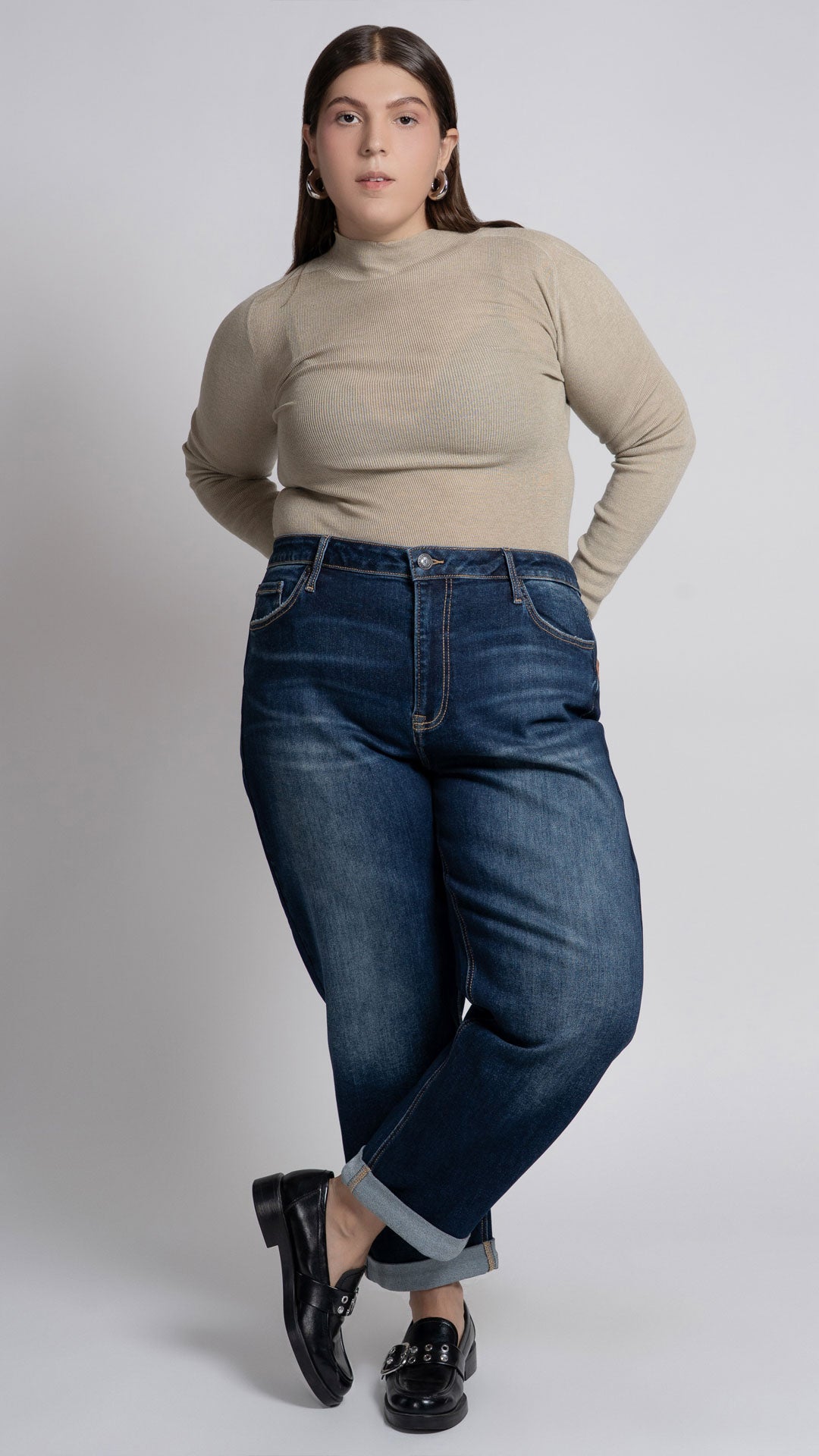 Pantalón Mom Curvy Balam BL7706