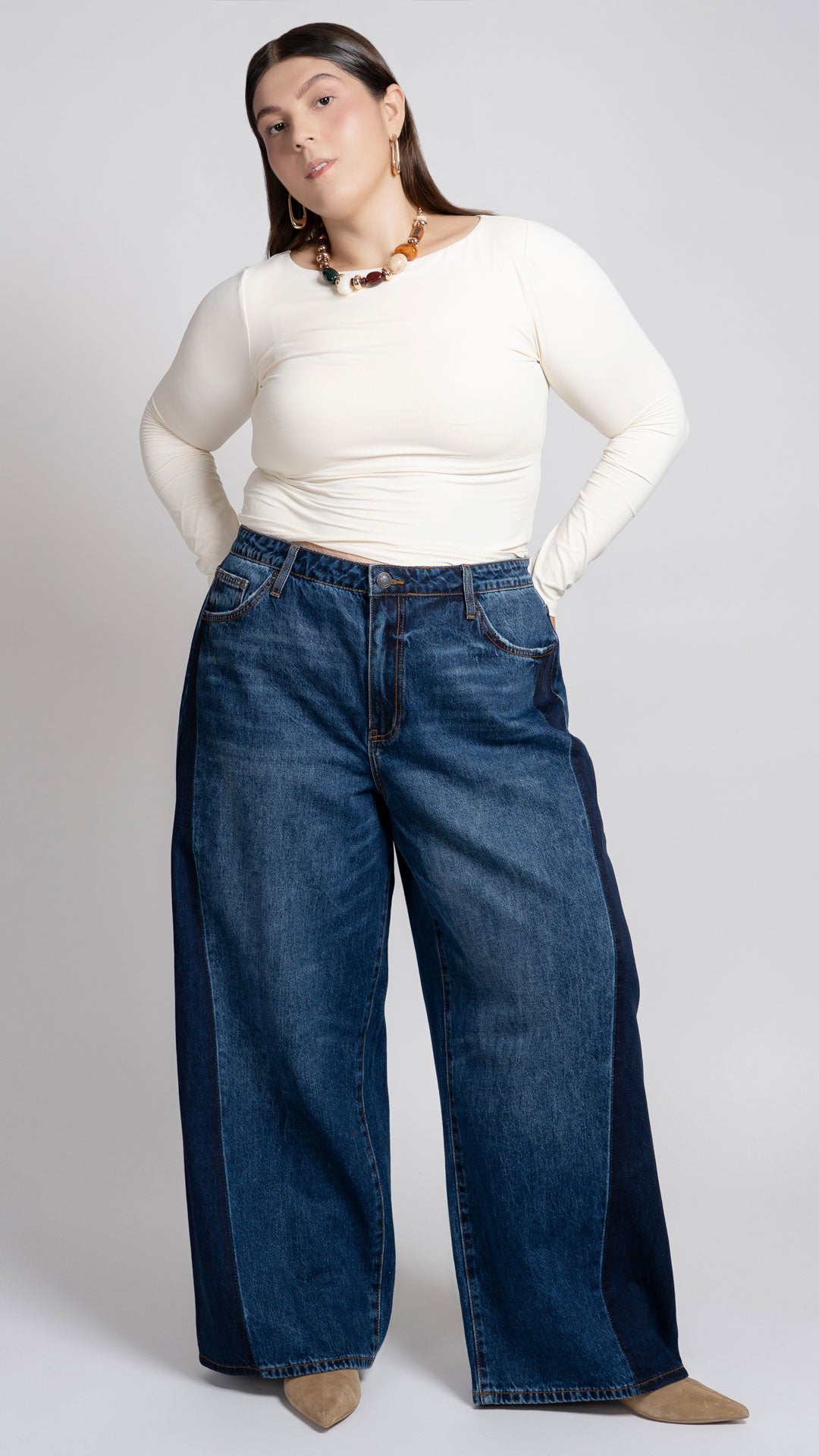 Pantalón Balloón Curvy Balam BL7707