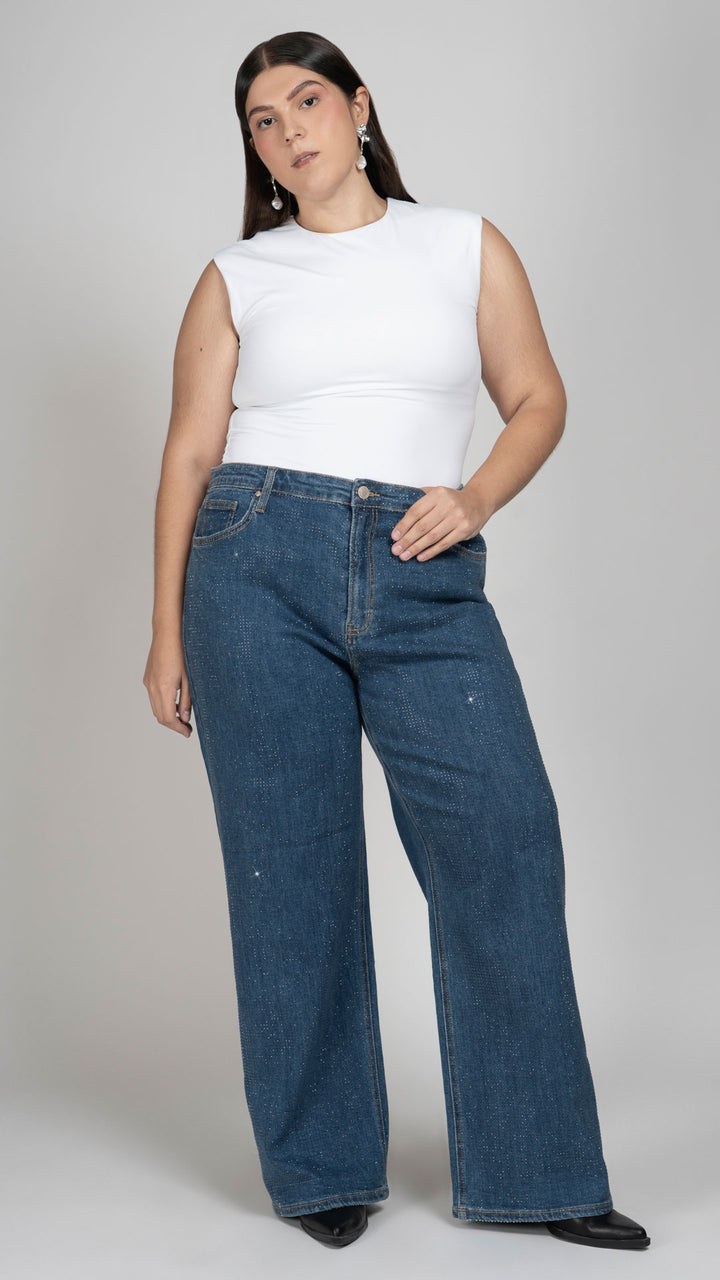 Pantalón Wide Leg Curvy Balam BL7723