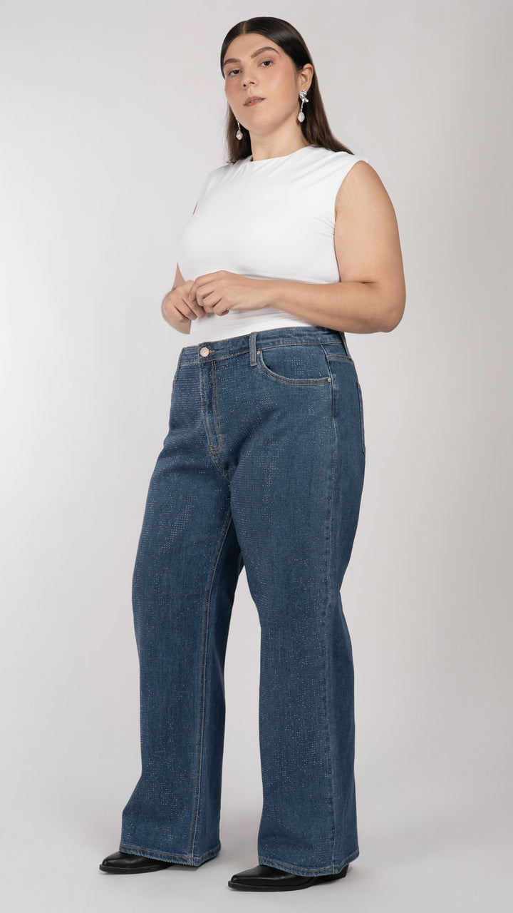 Pantalón Wide Leg Curvy Balam BL7723